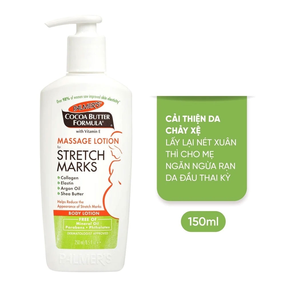 Sữa Dưỡng Thể Palmer's Ngăn Ngừa Và Giảm Rạn Da Khi Mang Thai Hoặc Tăng Cân 250ml