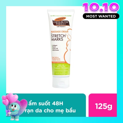 PALMER'S Kem Palmer's Ngăn Ngừa Và Hỗ Trợ Giảm Rạn Da 125g image