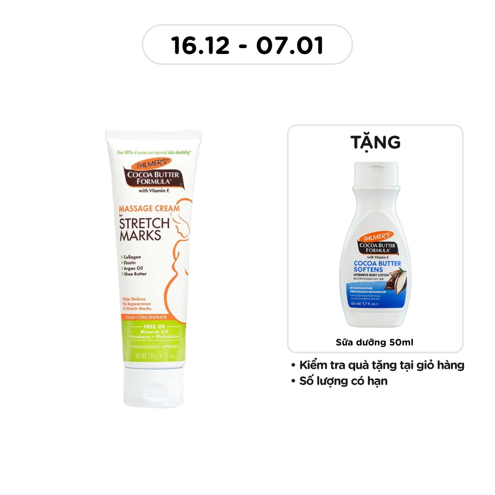 Massage Cream For Stretch Marks 125g