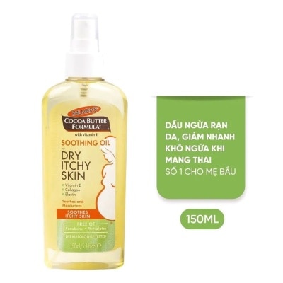 PALMER'S Dầu Palmer's Giảm Nhanh Khô Ngứa Da Khi Mang Thai 150ml