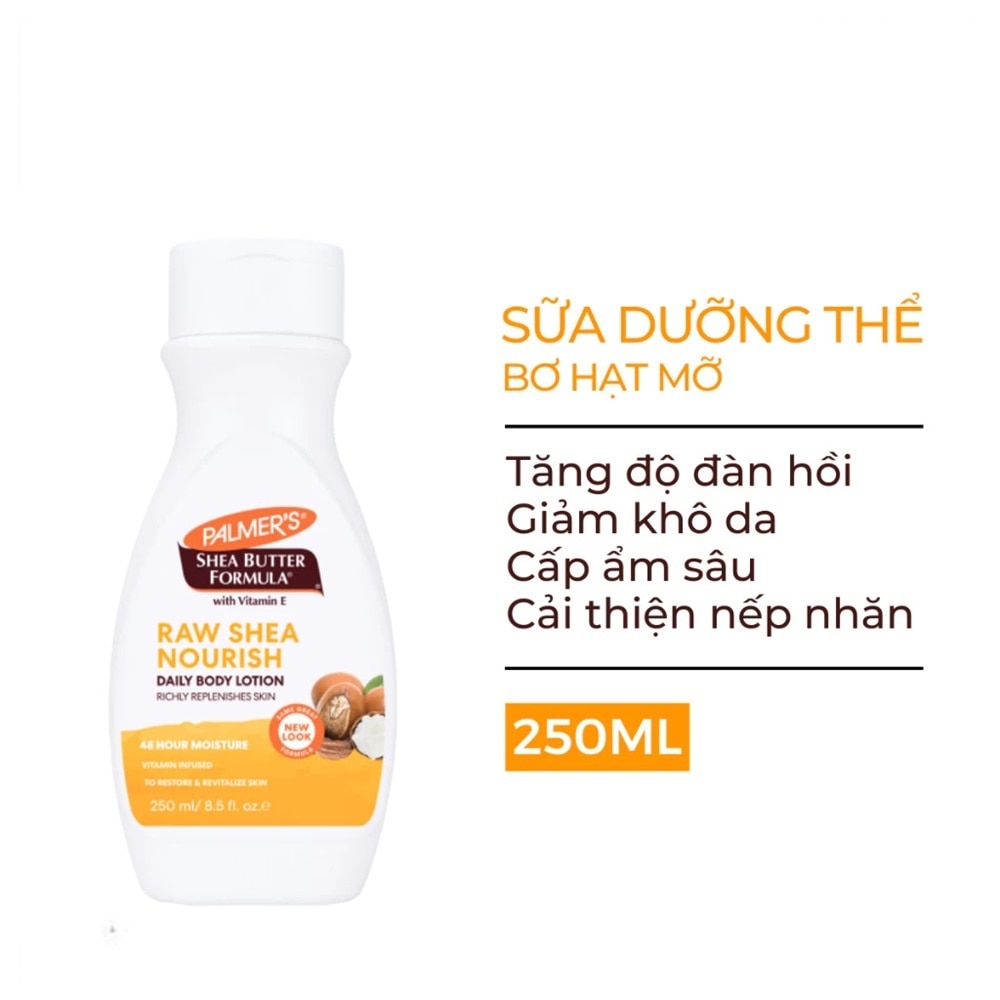 Sữa Dưỡng Thể Palmer's Bơ Hạt Mỡ Dưỡng Ẩm Chuyên Sâu 250ml