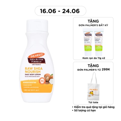 PALMER'S - Sữa Dưỡng Thể Palmer's Bơ Hạt Mỡ Dưỡng Ẩm Chuyên Sâu 250ml