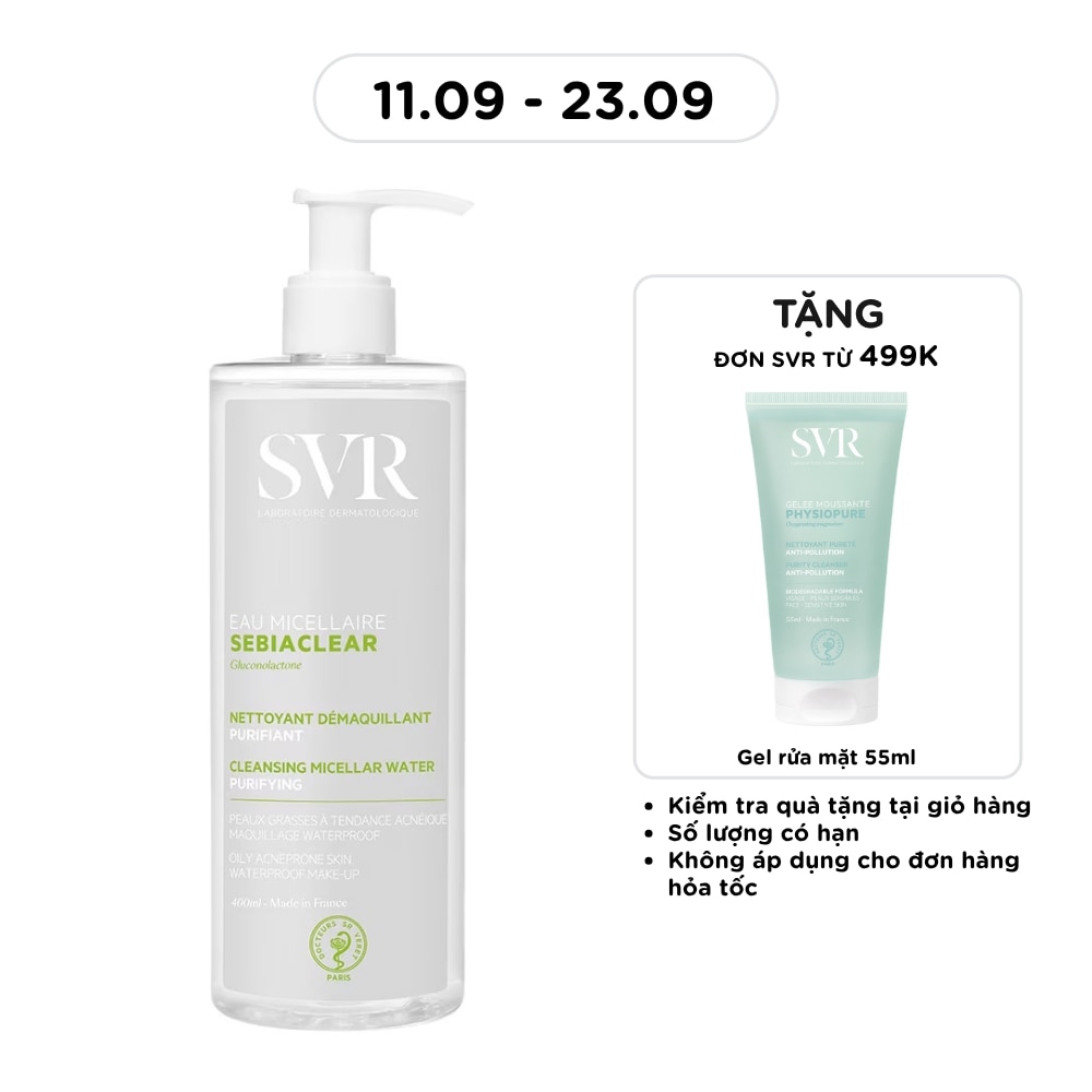 Sebiaclear Eau Micellaire 400ml