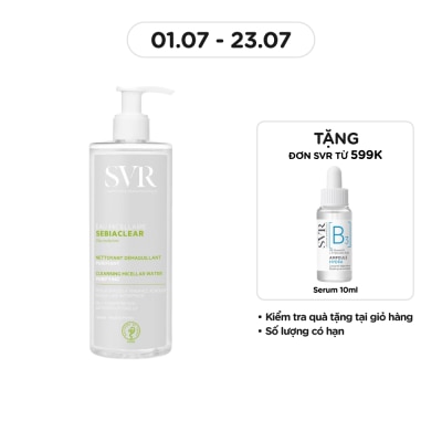SVR Nước Tẩy Trang SVR Giúp Loại Bỏ Dầu Sebiaclear 400ml