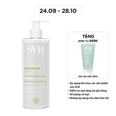 SVR Nước Tẩy Trang SVR Giúp Loại Bỏ Dầu Sebiaclear 400ml image