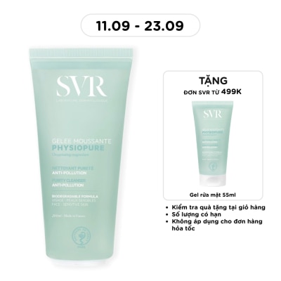 SVR - Gel Rửa Mặt SVR Physiopure Dành Cho Da Nhạy Cảm 200ml image