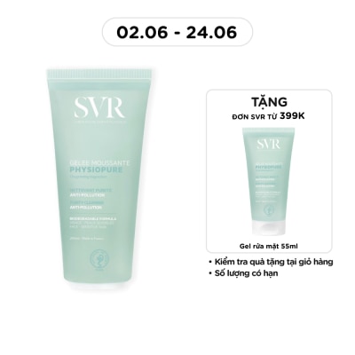 SVR - Gel Rửa Mặt SVR Physiopure Dành Cho Da Nhạy Cảm 200ml