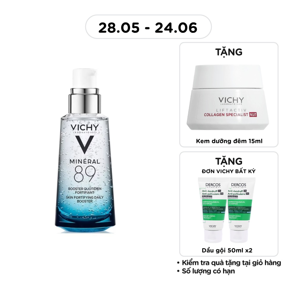 Dưỡng Chất Khoáng Cô Đặc Vichy Mineral 89 50ml