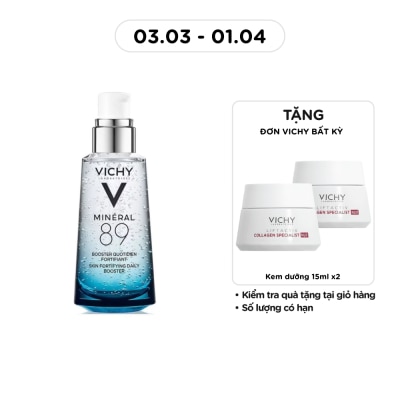 VICHY - Dưỡng Chất Khoáng Cô Đặc Vichy Mineral 89 50ml