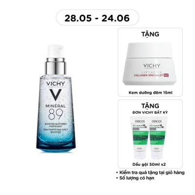 VICHY - Dưỡng Chất Khoáng Cô Đặc Vichy Mineral 89 50ml
