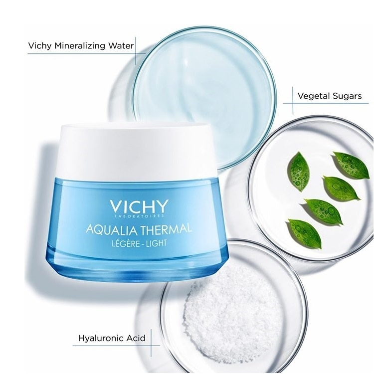 Kem Gel Dưỡng Ẩm Vichy Aqualia Kích Hoạt Và Giữ Nước Suốt 24H 50ml