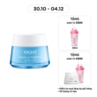 VICHY Kem Gel Dưỡng Ẩm Vichy Aqualia Kích Hoạt Và Giữ Nước Suốt 24H 50ml