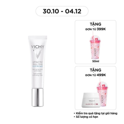 VICHY Kem Dưỡng Mắt Vichy Liftactive Chống Nếp Nhăn & Nâng Mí 15ml