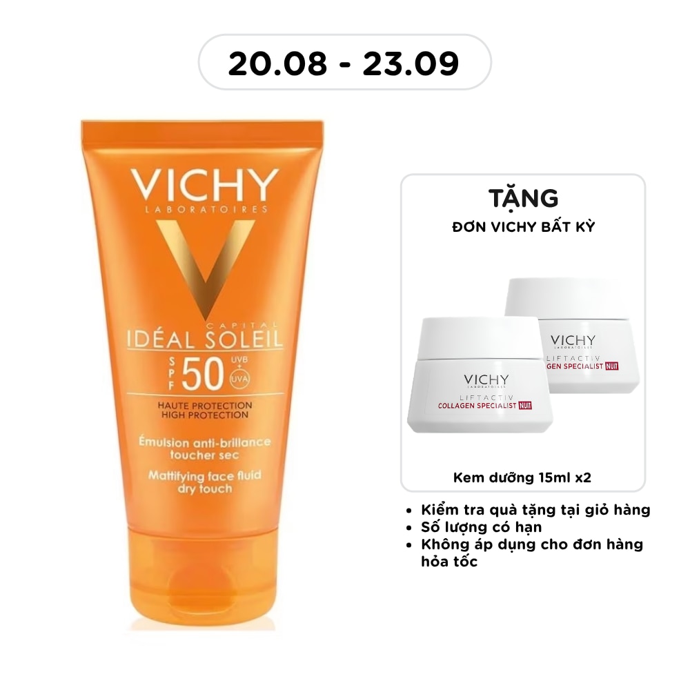 Vichy Ideal Soleil Capital Dry SPF50 50ml image