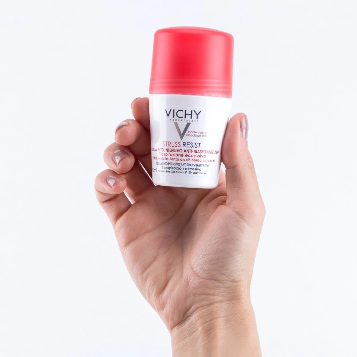 Lăn Khử Mùi Vichy Giúp Khô Thoáng Vùng Da Dưới Cánh Tay 72H 50ml