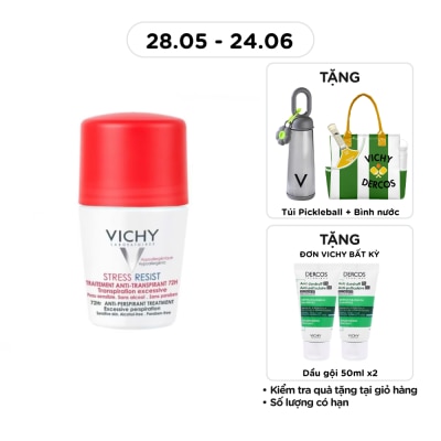 VICHY - Lăn Khử Mùi Vichy Giúp Khô Thoáng Vùng Da Dưới Cánh Tay 72H 50ml