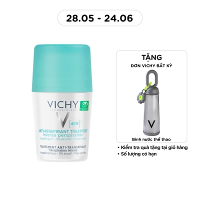 VICHY - Lăn Khử Mùi Vichy Giúp Khô Thoáng Vùng Da Dưới Cánh Tay 48H 50ml