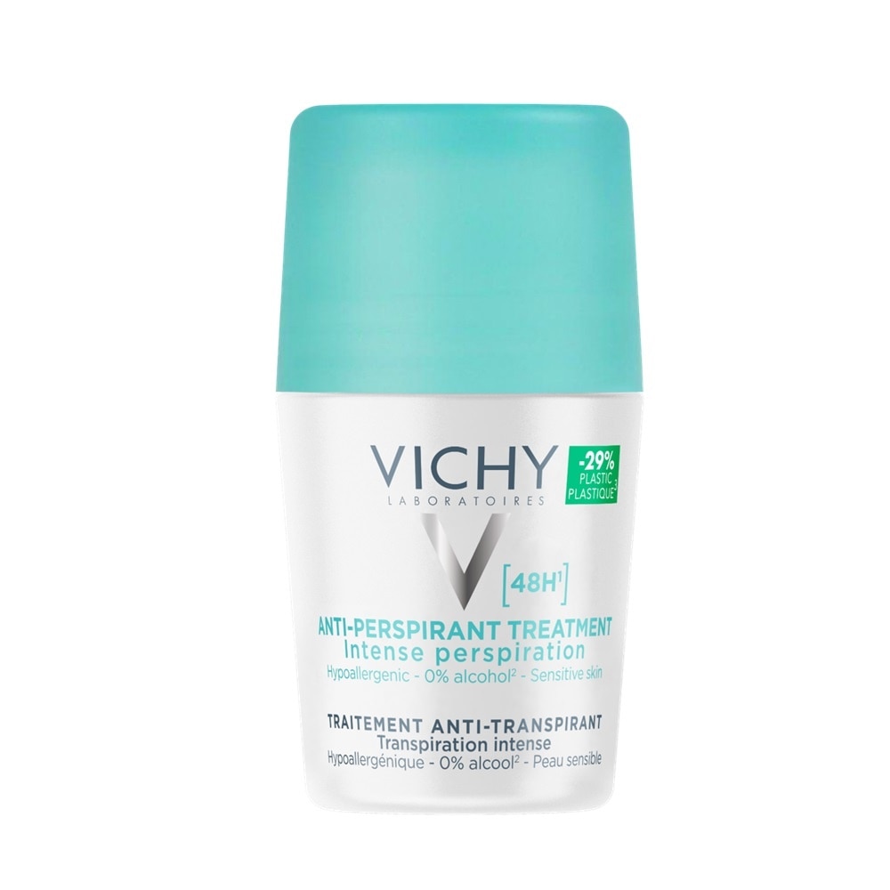 Lăn Khử Mùi Vichy Giúp Khô Thoáng Vùng Da Dưới Cánh Tay 48H 50ml