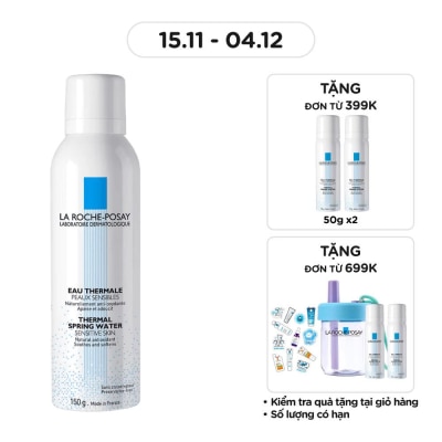 LA ROCHE POSAY Nước Xịt Khoáng La Roche-Posay Giúp Làm Dịu & Bảo Vệ Da 150ml