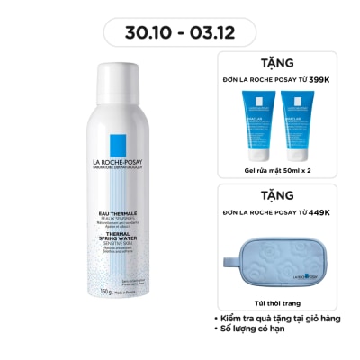 LA ROCHE POSAY Nước Xịt Khoáng La Roche-Posay Giúp Làm Dịu & Bảo Vệ Da 150ml