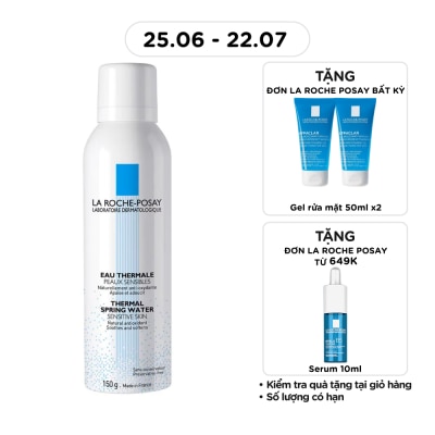 LA ROCHE POSAY - Nước Xịt Khoáng La Roche-Posay Giúp Làm Dịu & Bảo Vệ Da 150ml