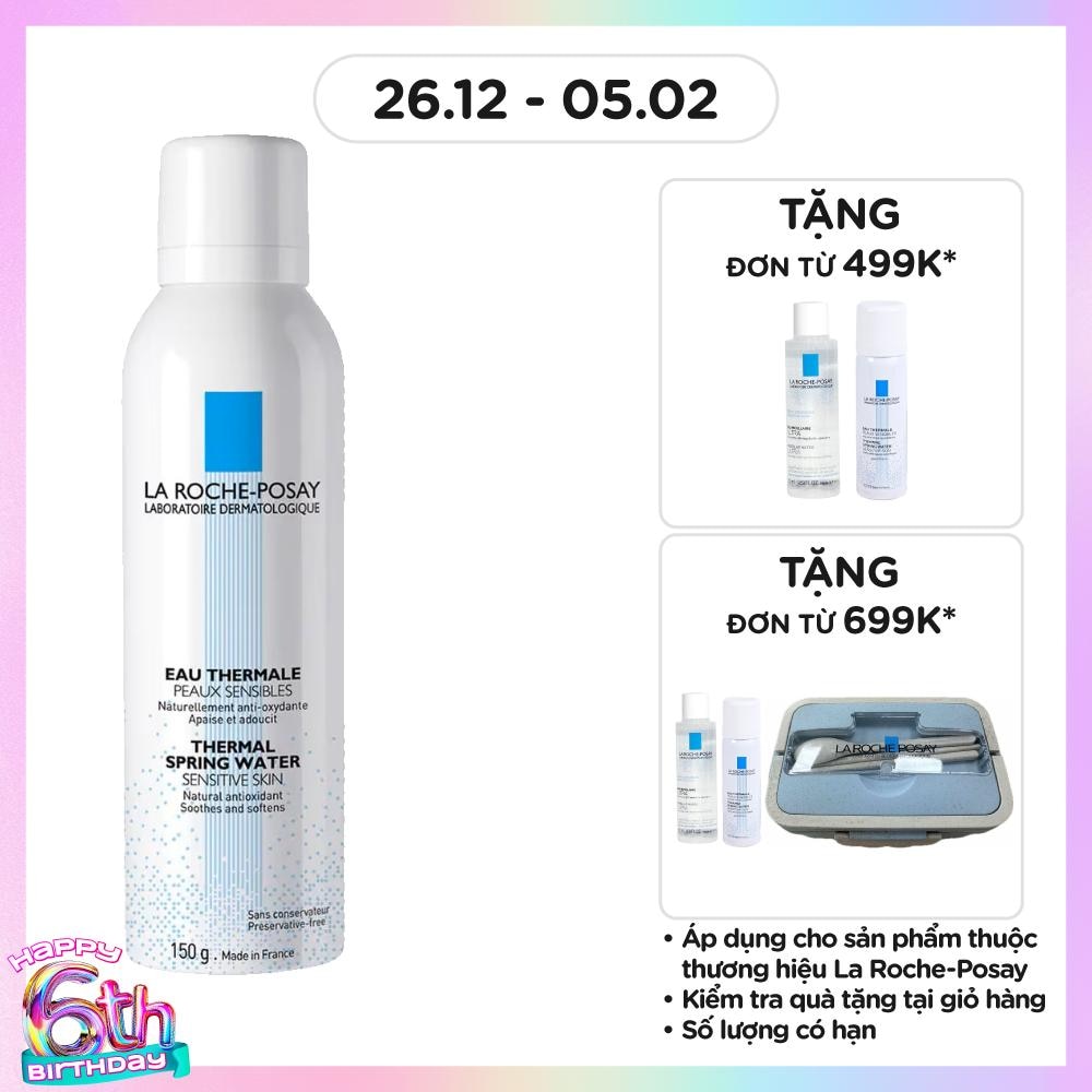 Nước Xịt Khoáng La Roche-Posay Giúp Làm Dịu & Bảo Vệ Da 150ml