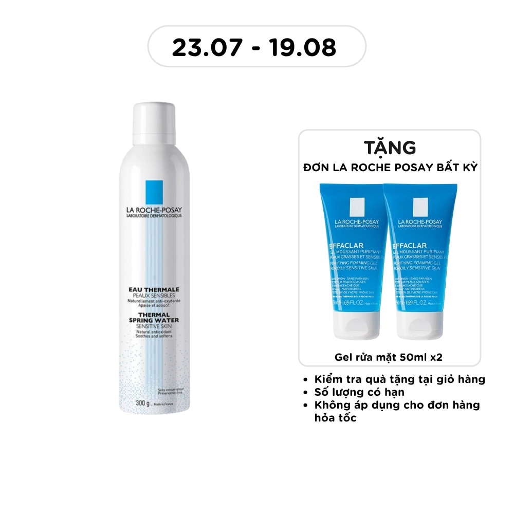Nước Xịt Khoáng La Roche-Posay Giúp Làm Dịu & Bảo Vệ Da 300ml