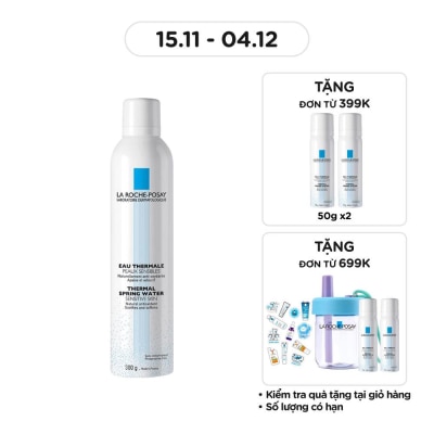 LA ROCHE POSAY Nước Xịt Khoáng La Roche-Posay Giúp Làm Dịu & Bảo Vệ Da 300ml