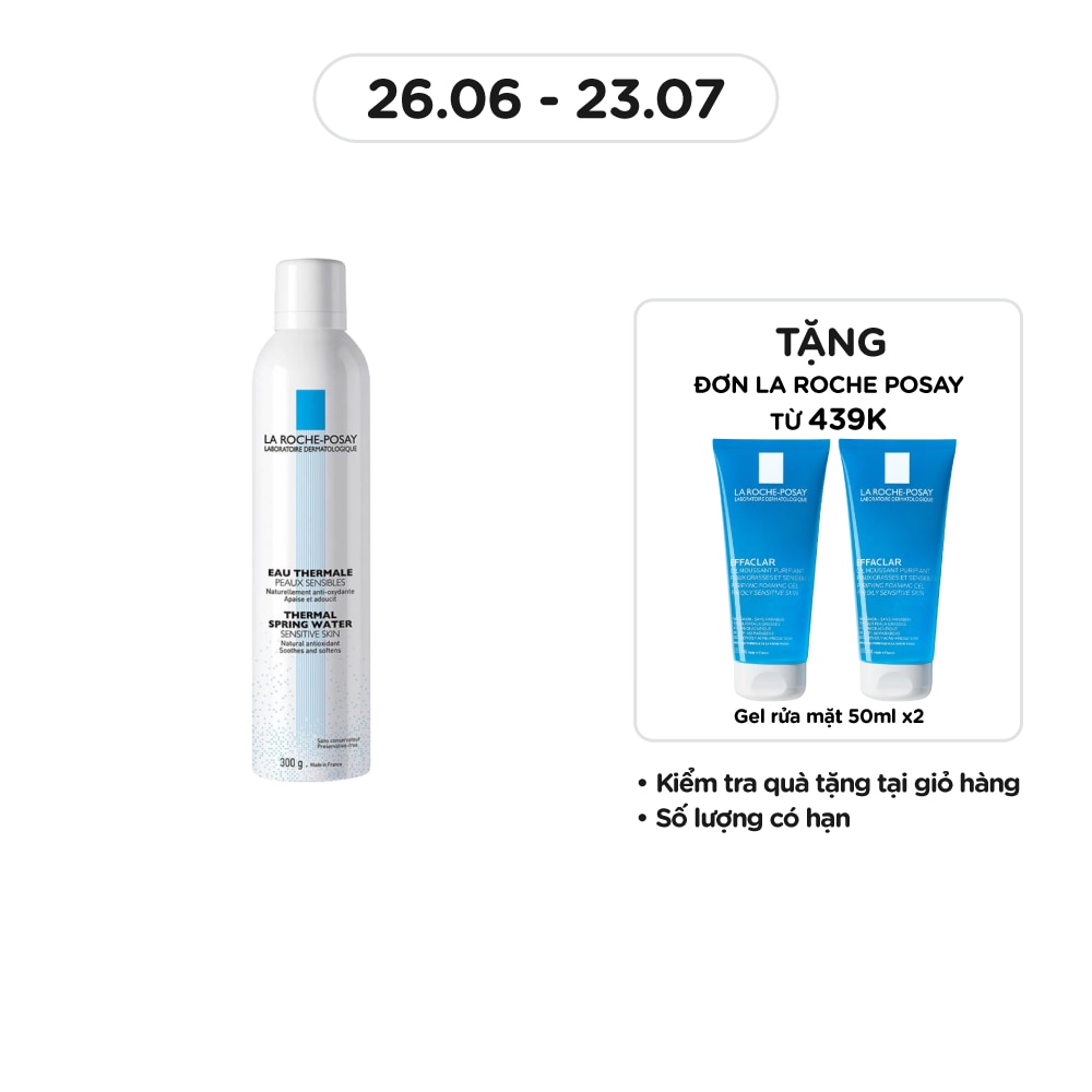 Nước Xịt Khoáng La Roche-Posay Giúp Làm Dịu & Bảo Vệ Da 300ml