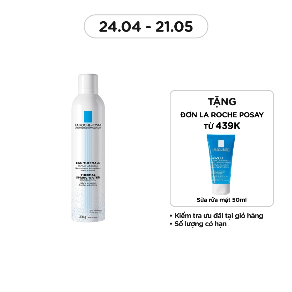 Nước Xịt Khoáng La Roche-Posay Giúp Làm Dịu & Bảo Vệ Da 300ml