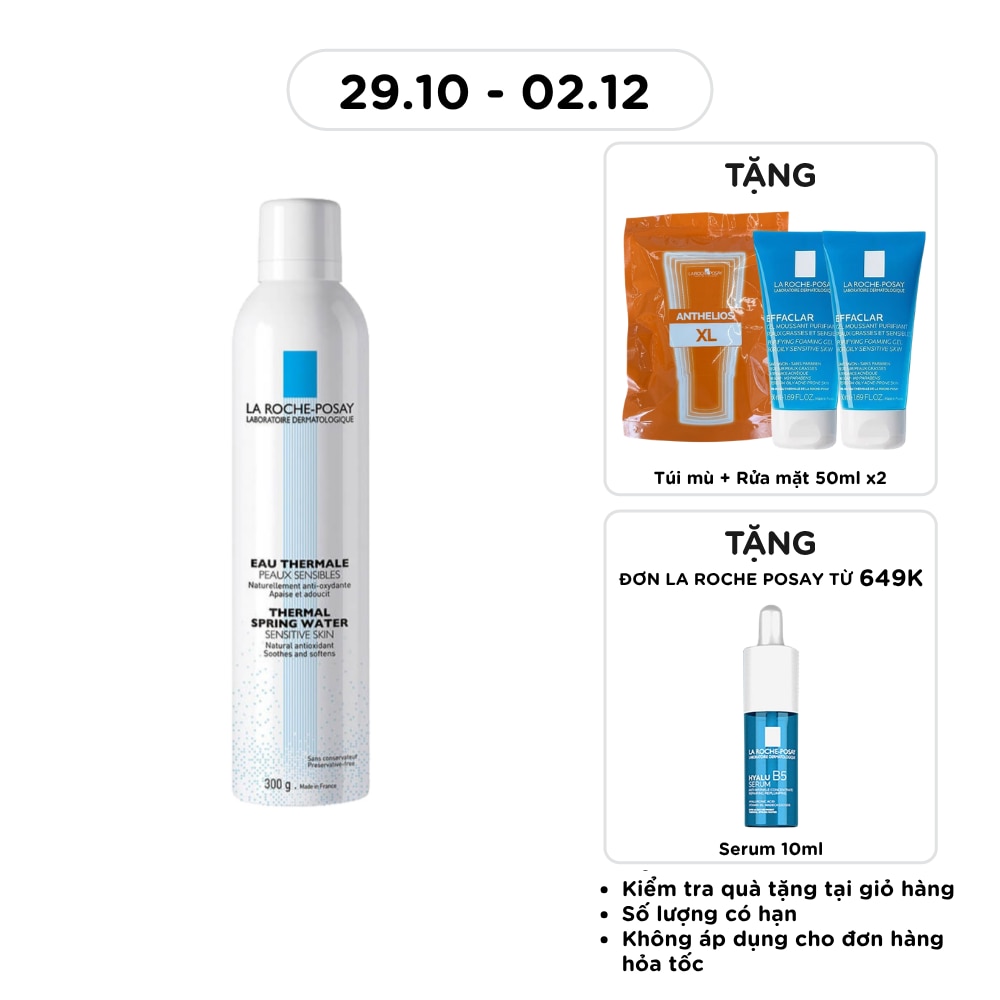 Nước Xịt Khoáng La Roche Posay Giúp Làm Dịu & Bảo Vệ Da 300ml image