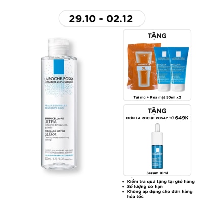 LA ROCHE POSAY Nước Làm Sạch Sâu Và Tẩy Trang La Roche Posay Dành Cho Da Nhạy Cảm 200ml image