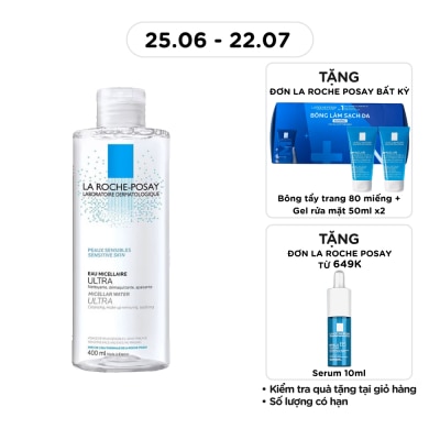 LA ROCHE POSAY - Micellar Water For Sensitive Skin 400ml