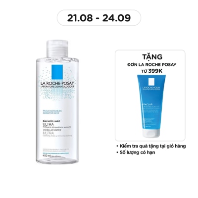 LA ROCHE POSAY Nước Làm Sạch Sâu Và Tẩy Trang La Roche-Posay Dành Cho Da Nhạy Cảm 400ml