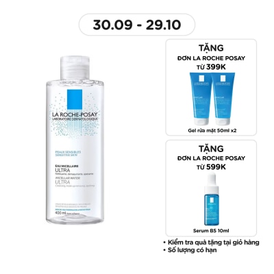 LA ROCHE POSAY Nước Làm Sạch Sâu Và Tẩy Trang La Roche-Posay Dành Cho Da Nhạy Cảm 400ml