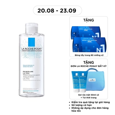 LA ROCHE POSAY - Nước Làm Sạch Sâu Và Tẩy Trang La Roche-Posay Dành Cho Da Nhạy Cảm 400ml image