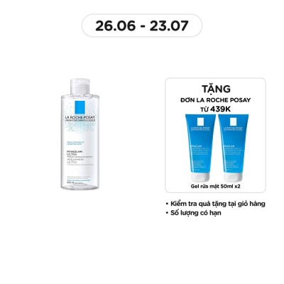 LA ROCHE POSAY Nước Làm Sạch Sâu Và Tẩy Trang La Roche-Posay Dành Cho Da Nhạy Cảm 400ml