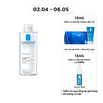 LA ROCHE POSAY - Micellar Water For Sensitive Skin 400ml