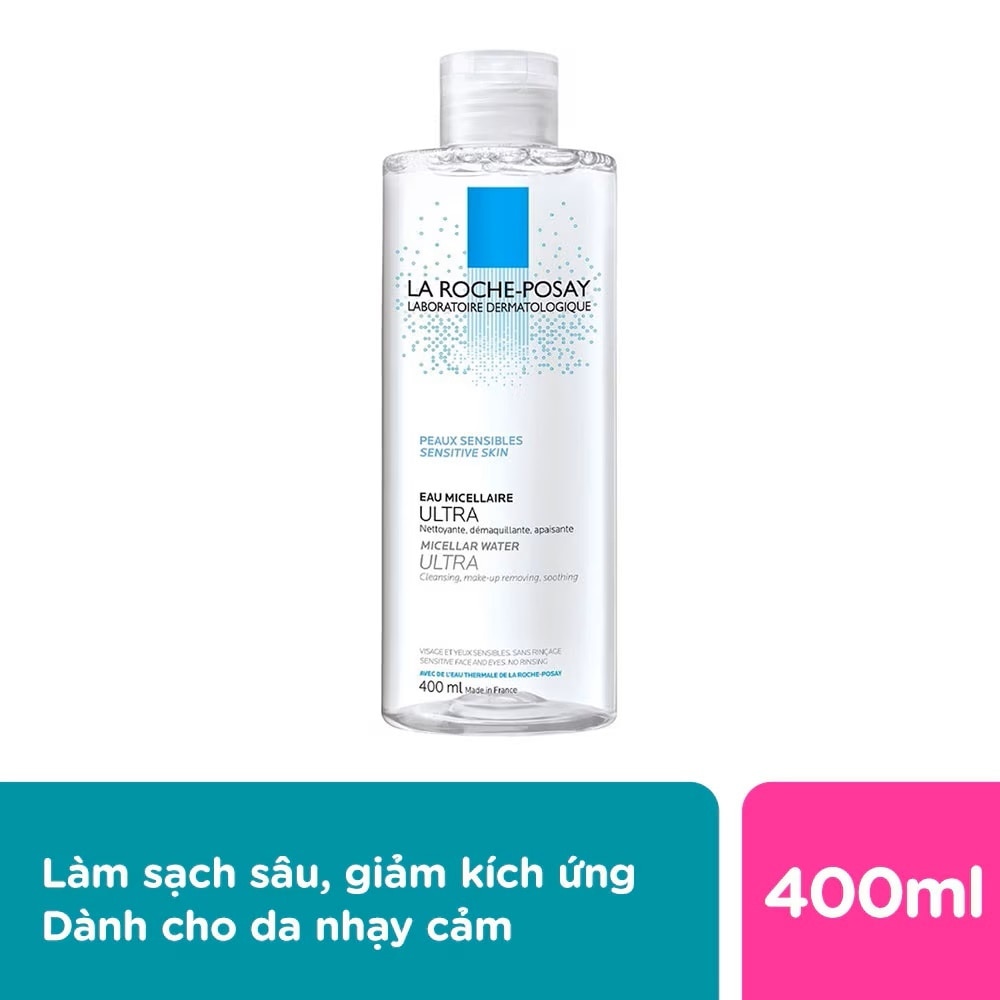 Nước Làm Sạch Sâu Và Tẩy Trang La Roche-Posay Dành Cho Da Nhạy Cảm 400ml image
