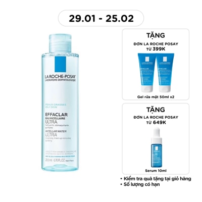 LA ROCHE POSAY Micellar Water For Oily Skin 200ml