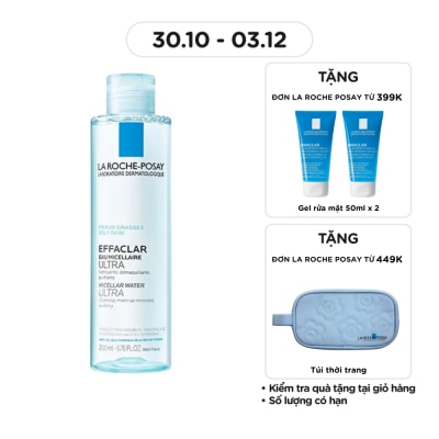 LA ROCHE POSAY Micellar Water For Oily Skin 200ml
