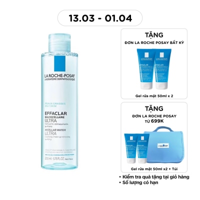 LA ROCHE POSAY - Micellar Water For Oily Skin 200ml