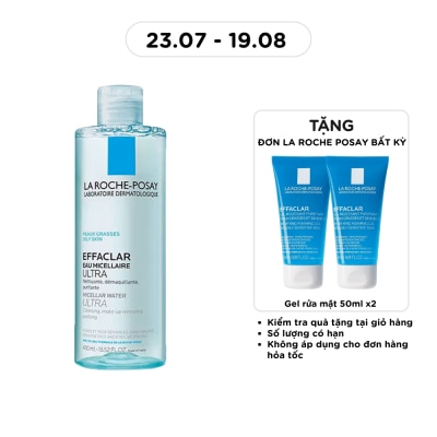 LA ROCHE POSAY - Nước Làm Sạch Sâu Và Tẩy Trang La Roche-Posay Dành Cho Da Dầu Nhạy Cảm 400ml image