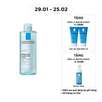 LA ROCHE POSAY Nước Làm Sạch Sâu Và Tẩy Trang La Roche-Posay Dành Cho Da Dầu Nhạy Cảm 400ml