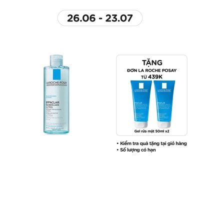 LA ROCHE POSAY Nước Làm Sạch Sâu Và Tẩy Trang La Roche-Posay Dành Cho Da Dầu Nhạy Cảm 400ml