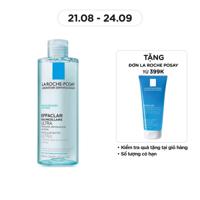 LA ROCHE POSAY Nước Làm Sạch Sâu Và Tẩy Trang La Roche-Posay Dành Cho Da Dầu Nhạy Cảm 400ml