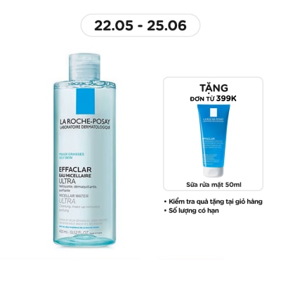 LA ROCHE POSAY Micellar Water For Oily Skin 400ml