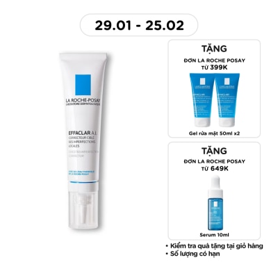 LA ROCHE POSAY Kem Giảm Mụn Chuyên Biệt La Roche-Posay Effaclar A.I 15ml
