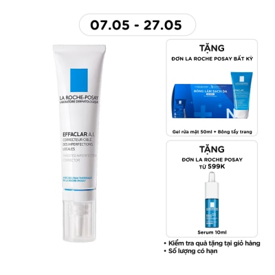 LA ROCHE POSAY - Kem Giảm Mụn Chuyên Biệt La Roche-Posay Effaclar A.I 15ml