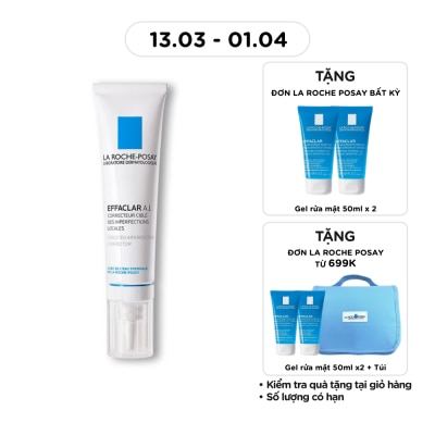 LA ROCHE POSAY - Kem Giảm Mụn Chuyên Biệt La Roche-Posay Effaclar A.I 15ml